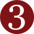 number-three-red